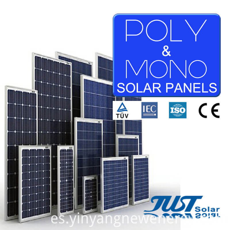 Paneles solares mono bonitos de 11W de calidad en Shanghai